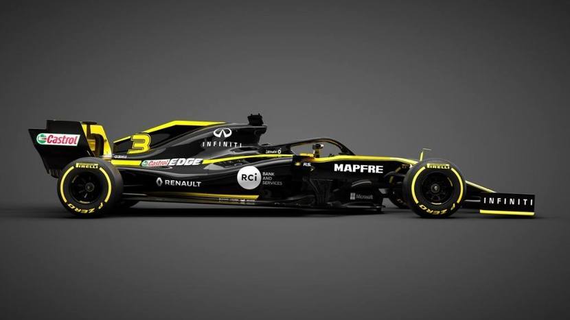 Lateral Renault RS19